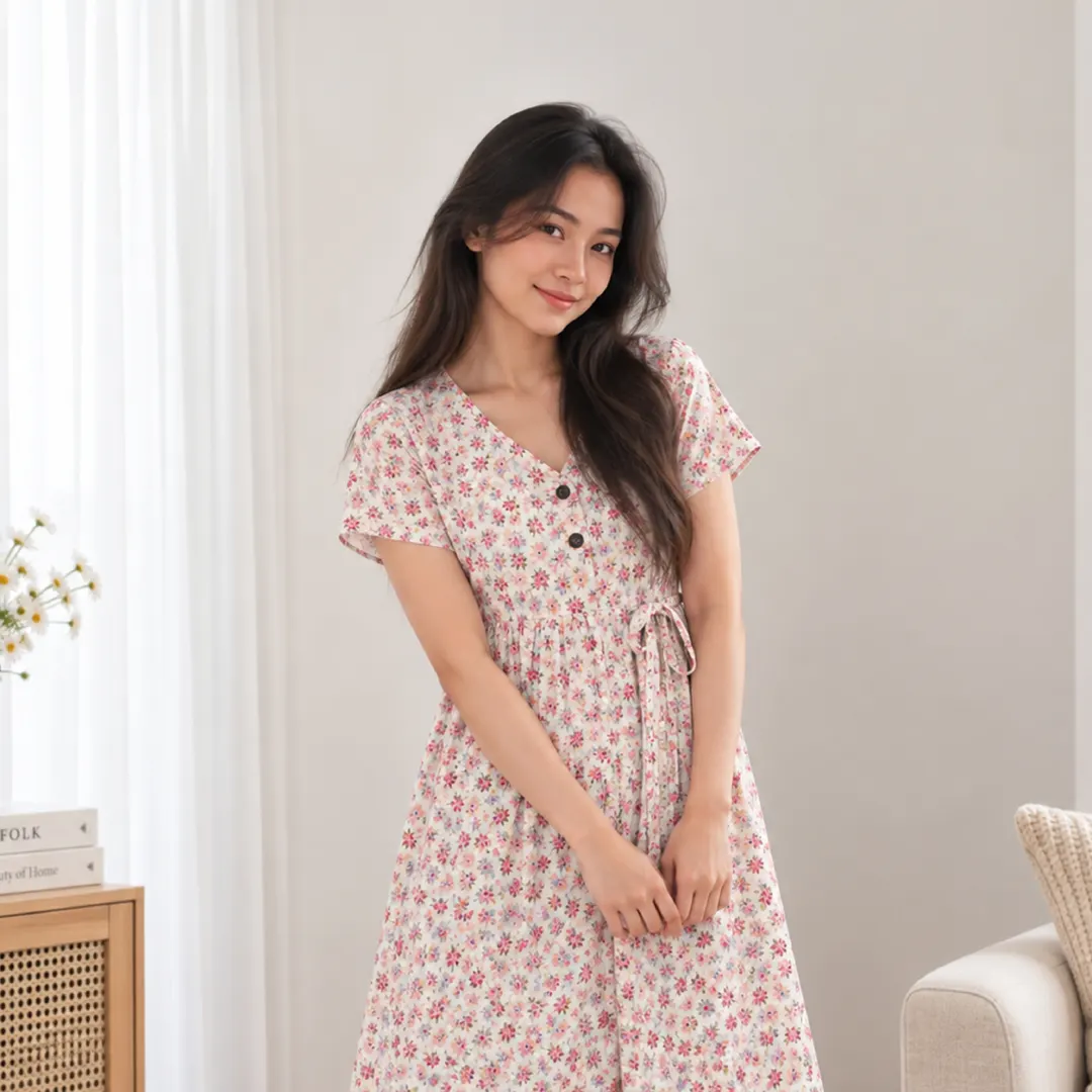 Daster Kimono Mini Flower